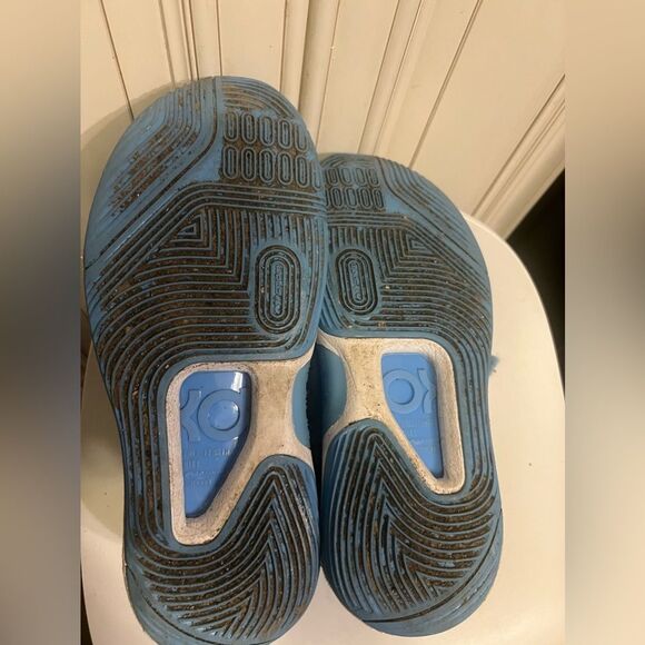 Nike KD14 TB University Blue/White Basketball Shoes DM5040-405 US Men Size 11.5 - Picture 10 of 13